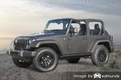 Insurance quote for Jeep Wrangler in Oklahoma City