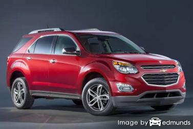 Insurance rates Chevy Equinox in Oklahoma City