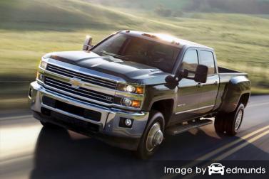 Insurance rates Chevy Silverado 3500HD in Oklahoma City