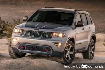 Insurance rates Jeep Grand Cherokee in Oklahoma City