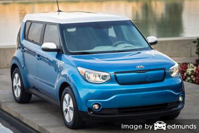 Insurance quote for Kia Soul EV in Oklahoma City