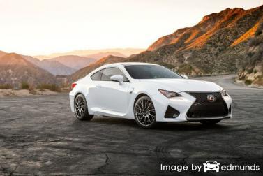 Insurance rates Lexus RC F in Oklahoma City