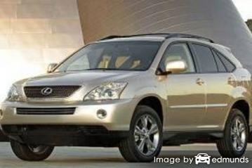 Discount Lexus RX 400h insurance