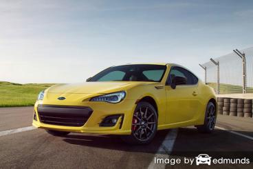 Insurance rates Subaru BRZ in Oklahoma City