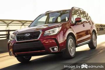 Discount Subaru Forester insurance