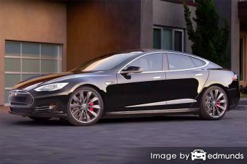 Insurance quote for Tesla Model S in Oklahoma City