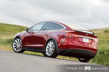 Insurance quote for Tesla Model X in Oklahoma City