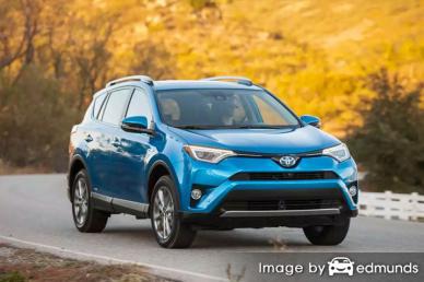 Insurance rates Toyota Rav4 Hybrid in Oklahoma City