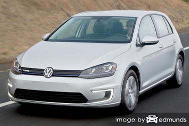 Insurance rates Volkswagen e-Golf in Oklahoma City